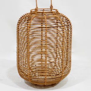 Artex Dong Thap Lanternes décoratives d'extérieur en bambou de rotin marocain fait à la main Bougeoirs pour un usage domestique - Product Image 3