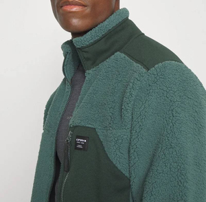New Custom Design Sherpa Polar <b>Fleece</b> Winter Stand Collar Varsity <b>Jacket</b> for Women & Men - Product Image 5