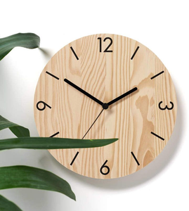 Customisable Solid Wood <b>Wall</b> <b>Clock</b> Modern Digital Design for Living Room by perfect enterprises - Product Image 4