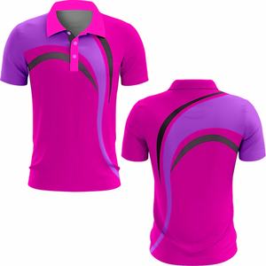 Sublimated <b>Neon</b> <b>Green</b> Golf Polo Shirt Custom Men Short Sleeve Performance Team Sports Wear Wholesale Printed Collared <b>Top</b> OEM - Product Image 1