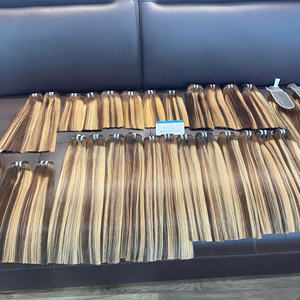 Producto Popular, Cabello Humano Vietnamita Liso Negro y de Colores, Sin Caída ni Enredos - Product Image 1