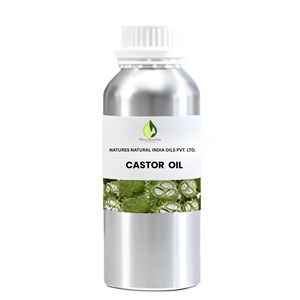 Natures Natural Pure Expeller Pressed Castor Oil 100% Natural High Smoke Point Vitamin E Carrier Oil for Hair Care Top Grade - Product Image 1