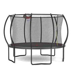 Trampoline YC 12FT Citrouille Noir et Rouge – Jouet de saut amusant - Product Image 4