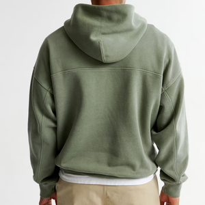 Sudadera con Capucha Estampada de Murciélagos para Hombre, Oversize, Casual, de Algodón y Forro Polar, con Bolsillo Frontal y Logotipo, Diseño Otoñal - Product Image 6