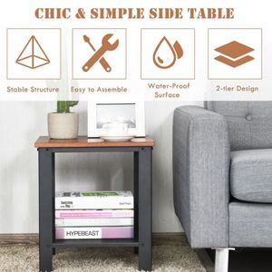 Comodino con Ripiani in Rete Stile Industriale e Design Unico - Product Image 4