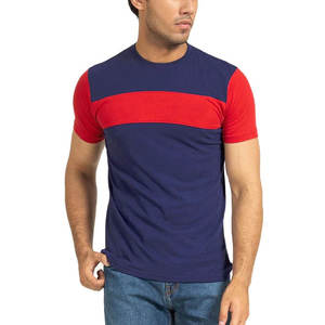 T-shirts décontractés pour hommes de haute qualité, prix de gros, en tissu non tissé respirant, logo personnalisé, séchage rapide, anti-boulochage - Product Image 1