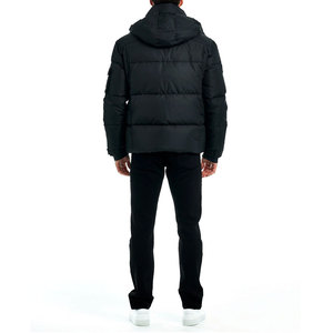 <b>Men's</b> Hooded Padded Summer <b>Jacket</b> Sleeveless Zipper Closure Solid Color Regular Fit Outerwear Printed - Product Image 2