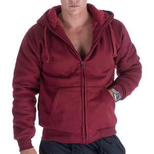 Excellent Quality Hot Selling <b>Zip</b>-up Hoodie For Men Oversized Heavyweight Winter Available In Wholesale Prices Hoodies - Product Image 3