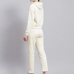 Conjunto Deportivo de Dos Piezas para Mujer, de Algodón Grueso, Estilo Informal, con Sudadera Holgada y Pantalones Deportivos - Product Image 5