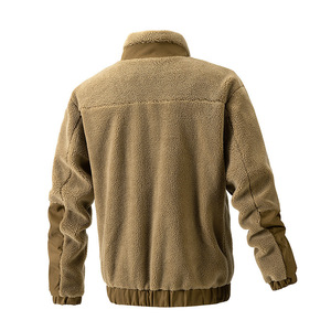 <b>Men</b>’s Heavyweight Fleece <b>Jacket</b> Warm Full Zip Outdoor Winter Casual Coat Soft <b>Thermal</b> Polar Fleece <b>Jacket</b> - Product Image 4