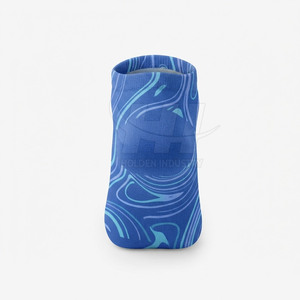 Chaussettes de sport fabriquées en usine, en tissu durable en mélange de coton, coupe basse, design athlétique, semelle rembourrée, performance flexible pour le sport - Product Image 4