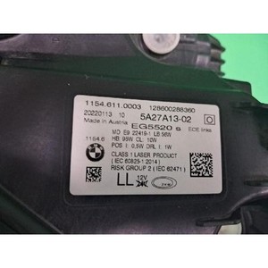 Phare avant gauche d'occasion pour BMW Série 7 740d 2022, pièce d'origine 5A27A1302 - Product Image 4