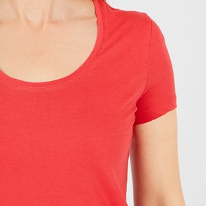 Camisetas de Mujer al por Mayor 100% Algodón, Camisetas con Gráficos, Camisetas con Logotipo, Camisetas de Color Neutro para Mujer - Product Image 3