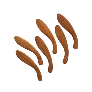 Couteau à beurre en bois naturel en gros, spatules écologiques pour le fromage, la confiture, les cacahuètes, du Vietnam - Product Image 2