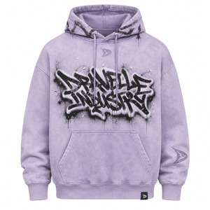 Sudadera con Capucha Extra Grande para Hombre, Personalizada, Ecológica, Resistente al Viento, de Felpa de Polialgodón de 350 g/m², con Hombros Caídos, para Invierno - Product Image 1