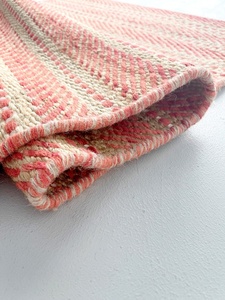 พรมปูพื้นผ้าฝ้ายทอทำด้วยมือตัดเป็นปอกระเจาแบบห่วงทันสมัยพรมปูพื้นกันลื่นสำหรับห้องนอนห้องนั่งเล่นรถปิคนิคกอล์ฟ - Product Image 3