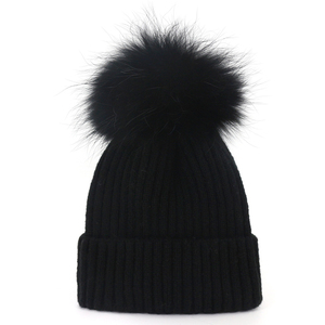 Chapeau beanie unisexe pour adulte, classique, d'hiver, pour le ski, décontracté, en coton/polyester, tricoté, chaud, à rayures, avec logo personnalisé promotionnel - Product Image 5
