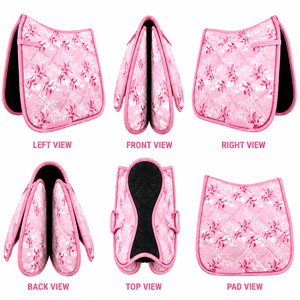 Tapis de Selle de Cheval de Qualité Supérieure en Tissu Flourish – Tapis de Selle de Haute Qualité avec Designs, Tailles et Logos Personnalisés - Product Image 3