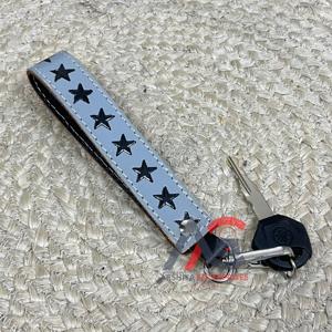 March Expo Designer Hand Tooled Cow Leather Lanyard Stylish High Quality Genuine Leather Wristlet Keychain Perfect for Daily Use - Product Image 1