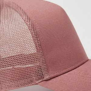 หมวกเบสบอลทรง Trucker สี Dusty Rose คุณภาพเยี่ยม ขายส่ง ทรงปกติ ใส่ได้ทั้งชายและหญิง เหมาะสำหรับฤดูร้อน สไตล์สุภาพบุรุษ A1 เสื้อผ้าลำลองที่ดีที่สุด - Product Image 5