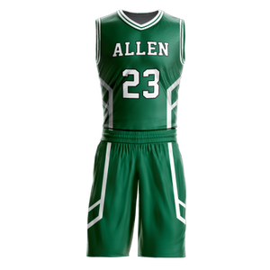 Uniforme de Baloncesto sin Mangas, Personalizado, Transpirable, Ligero, Tallas Grandes, Absorbe la Humedad, Ecológico - Product Image 1