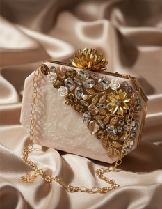 Vêtements de luxe pour femmes, ornés de cristaux floraux, pour fêtes et mariages, vente en gros, exportation, acheteurs en usine - Product Image 1