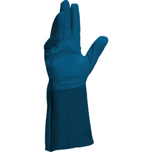 Gants de soudage TIG en cuir de chèvre et de vachette pleine fleur, résistants à la chaleur, pour la sécurité industrielle et la protection des mains en cas d'incendie - Product Image 3