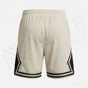 Shorts de sport pour hommes, course à pied, basketball, fitness, tissu mesh, vêtements de sport, logo personnalisé, respirant, sport, gym, décontracté - Product Image 2