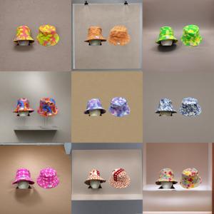 หมวกบักเก็ตผ้าคอร์ดูรอยคอตตอน 100% ลายใบไม้เขตร้อน ดีไซน์ใหม่ ปรับแต่งได้ ทันสมัย พิมพ์ลายใบไม้สีเขียว ใช้ได้ทุกฤดู แบรนด์ดัง - Product Image 6