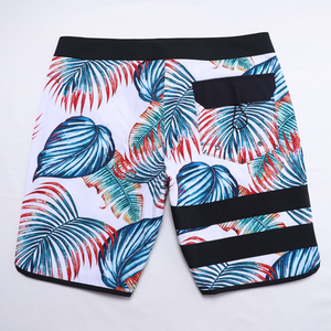 Men's Floral Print Quick Dry <b>Swim</b> Shorts Sublimation Transfer Polyester Casual Regular Fit Short Length - Product Image 4