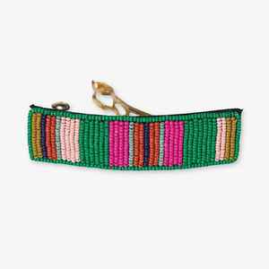 Pince à cheveux brodée perlée à la main Accessoire élégant et artistique pour femmes et filles Parfait pour les fêtes, les mariages, un usage quotidien - Product Image 1