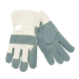 Guantes de Seguridad Industriales de Doble Palma para Uso Diario en Exteriores, Duraderos, de Cuero Transpirable, para las Cuatro Estaciones, Guantes de Construcción con Agarre Firme - Product Image 6