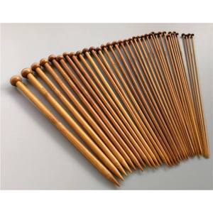 Aguja de ganchillo ergonómica de acero inoxidable pulido a mano, portátil y duradera, con mango de madera de pavo real, personalizada OEM ODM - Product Image 2