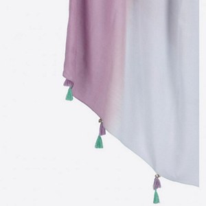 Bufanda Larga de Viscosa con Estampado Tie-Dye de Fabricante - Product Image 2