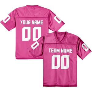 เสื้อเจอร์ซีย์ฟุตบอลสำหรับผู้ชายเสื้อเจอร์ซีย์ฟุตบอลอเมริกันสำหรับฝึกซ้อมกีฬาผลิตตามสั่ง - Product Image 1