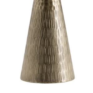 Candelabro de la mejor calidad para decoración del hogar, acabado antiguo en latón, portavelas martillado, aluminio fundido, hecho a mano, personalizado - Product Image 4