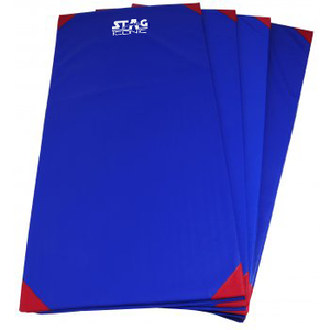 Colchoneta de gimnasia/aeróbicos Stag Iconic Sure Shot Deluxe – 2m x 1m x 25mm |   Colchoneta de espuma EVA para ejercicio y entrenamiento con base antideslizante - Product Image 2