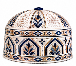 Chapeau de prière musulman léger d'été pour hommes, respirant et confortable, Kufi islamique, vente en gros, couvre-chef religieux pour adultes - Product Image 5