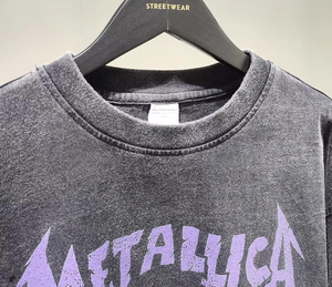 Camiseta de Algodón Grueso de Alta Calidad para Hombre, Venta al por Mayor, Estilo Urbano, Manga Corta, Cuello Redondo, Informal, con Estampado Frontal Personalizado - Product Image 5