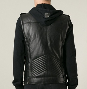 2024 Winter Fashion OEM Designs Coated <b>Genuine</b> <b>Leather</b> <b>Jacket</b> for Men Slim Fit Stand Collar Breathable Oversized Top Trending - Product Image 5