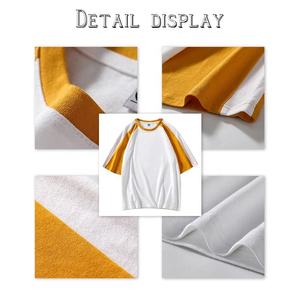 เสื้อยืดดีไซน์ใหม่ขายส่ง Homme Blanc ผ้าฝ้าย 100% เนื้อหนา เสื้อยืดสตรีทแวร์ คอกลม - Product Image 3
