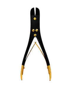 High Quality Wire Cutting Forceps 9.5″ Black/Gold Orthopedic Bone & Plastic Surgery German Stainless Steel Surgical <b>Instruments</b> - Product Image 1