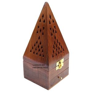 เครื่องเผาเครื่องหอมทำจากเรซินแกะสลักด้วยมือทำจากไม้มะม่วงใหม่สำหรับน้ำหอมในบ้าน - Product Image 2