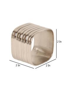 Anillos de Servilleta Dorados para Decoración de Mesa, Porta Servilletas Metálicos Decorativos para Bodas, Fiestas, Cenas, Restaurantes y Decoración del Hogar - Product Image 1
