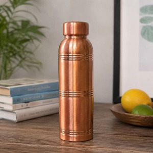 Premium Copper Water <b>Bottle</b> With Strong Leakproof Cap Designed For Long Lasting Daily Healthy Water Consumption Needs - Product Image 5