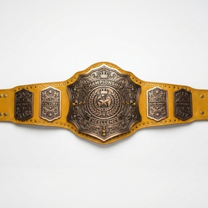 Ceinture de championnat sportif personnalisée, trophée de récompense gravé, plaque métallique gravée, sangle en cuir, pour vainqueurs de compétition, commande en gros - Product Image 4