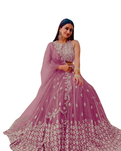 Nuevos conjuntos elegantes de 3 piezas de Lehenga Choli y Dupatta para mujer, precio competitivo, servicio OEM, vestidos de fiesta, ropa de boutique para damas - Product Image 4