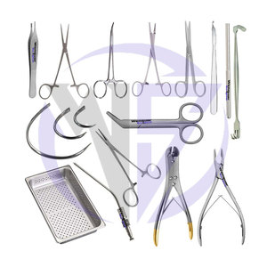 Juego de 15 Instrumentos Quirúrgicos Veterinarios para Cirugía Cruciana y Artroscópica, Acero Inoxidable, Herramientas Quirúrgicas de Clase I, Manuales, Certificación CE - Product Image 2