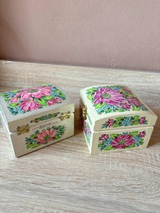 Caja de Almacenamiento de Madera de Pino Natural con Tapa Abatible, Organizador de Escritorio Rectangular para Té, Artículos Diversos y Regalos, Caja de Recuerdos de Madera Sólida - Product Image 2