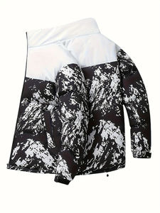 Chaquetas de Invierno Acolchadas de Alta Calidad para Hombre, Tallas Grandes, con Capucha, Estilo Urbano, 100% Lana, Ligeras, para Exteriores - Product Image 3